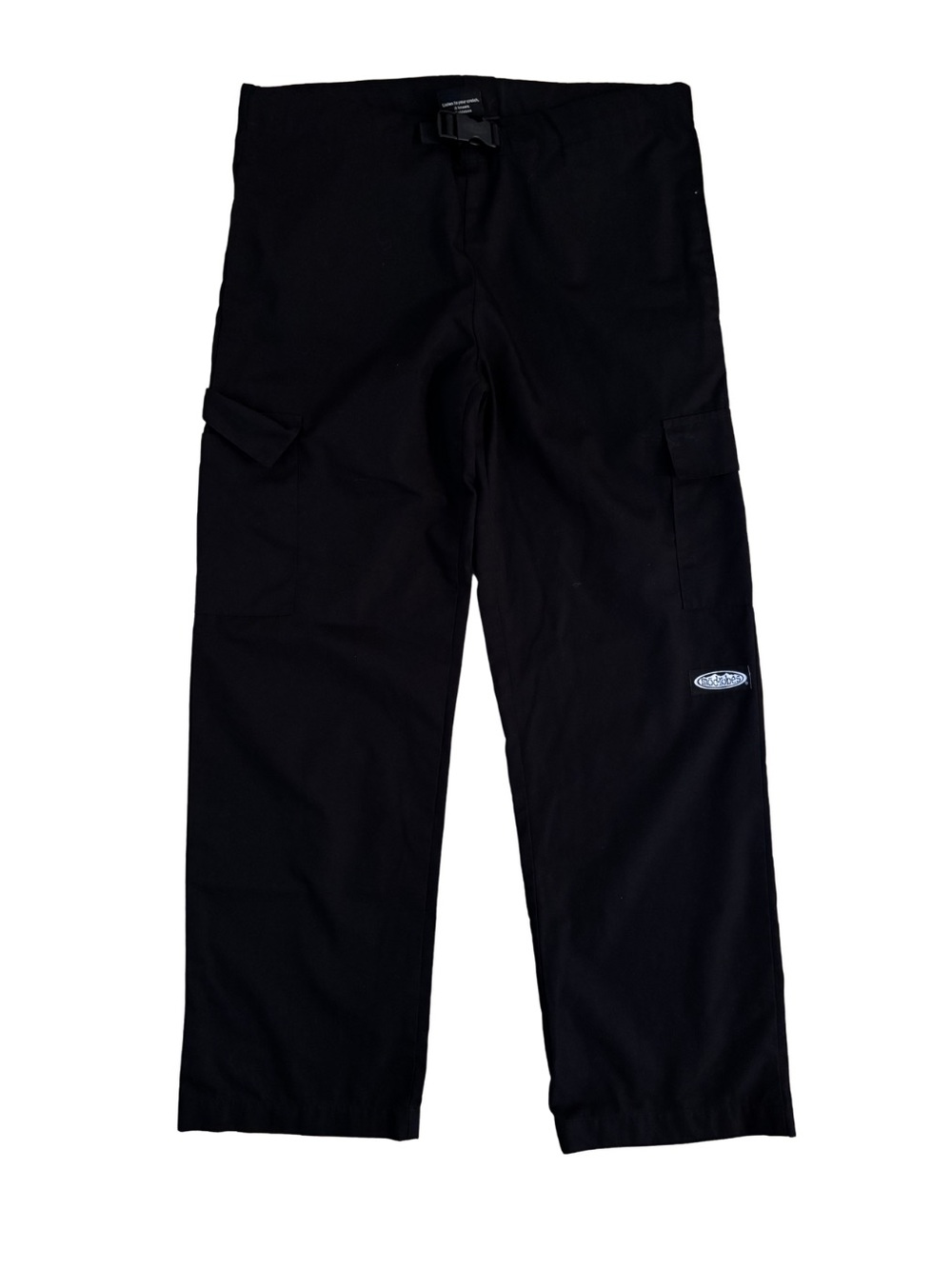1990’s Modrobes Black Buckle Cargo Pants